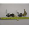 (2) Locking Cam Keysets Lock Sets / Box Door Cabinet Lid Compartment RV Lockset