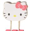 Sanrio Hello Kitty Face Shape Double Clip Pink | White