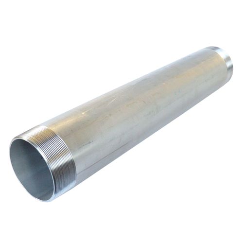 1/2” x 3 1/2" 316 Stainless Steel Pipe Nipple Schedule 40 S40e Threaded Both Ends Male NPT x NPT
