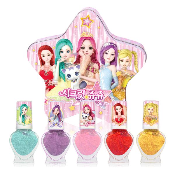 Secret Jouju Star Goddess Tin Case Nail Set 5