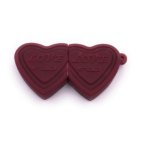 H-Customs Doppelherz Love Partner USB Stick 64 GB USB 3.0
