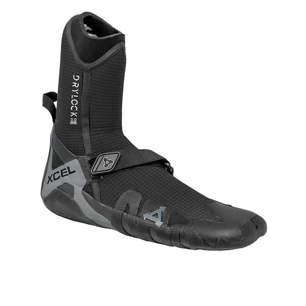 XCEL Fall 2017 Drylock Round Toe Boots, Black/Grey, Size 6/3mm