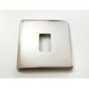 Light Switch Cover Plate Conversion in Victorian Chrome Single/Double Stick on (Single Switch Cover Plate)