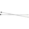 KnitPro 30 cm x 2.5 mm Nova Cubics Single Pointed Needles, Shiny Brass