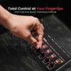 Pyle 4-Channel Wireless BT Streaming Mini Line Mixer w/ USB Audio Interface