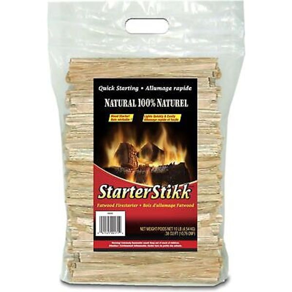 Pine Mountain Fatwood Starting Sticks, 10lb