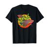 Thread Fish Sunset Pearl Thread Fish Aquarium T-Shirt