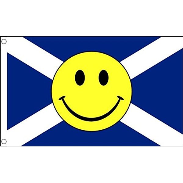 St Andrews Smiley Face Flag 5ft x 3ft