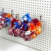 Azar Displays 4.25"H Chrome Wire Basket, 2-Pack