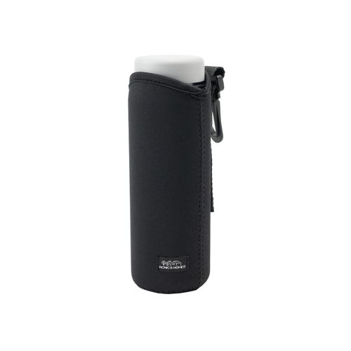 Asahi Koyo Bottle Holder, 16.9 fl oz (500 ml), Black, Compatible with PET Bottles, Removable Belt, Bottle Cover, Water Bottle Cover, Multi Holder 600, 1 Piece