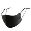 Rinneu Mask, 3 Pieces, Seamless, Mesh, Cool, Washable, Black, Regular