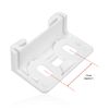 SPARES2GO Door Plastic Mounting Bracket Fixing Slide Kit Compatible with Tricity Bendix Integrated Fridge Freezer/Refrigerator