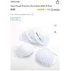 120 HYPER Tough Protective Masks. Dust Construction Sawdust Pollen  Drywall