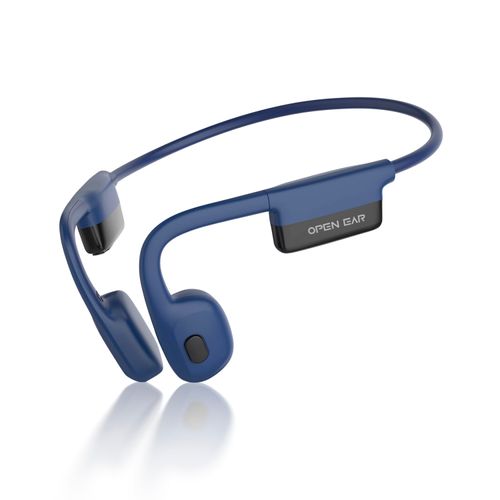 SANOTO Bone Conduction Headphones Bluetooth 5.3,Open Ear Headphones with Dual-Microphone Noise Reduction,8H Long Battery Life,IPX6 Waterproof Sports Headphones for Working, Cycling, Training