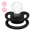 LittleForBig Bigshield Generation-II Adult Sized Printed Pacifier Princess Crown Pattern Black