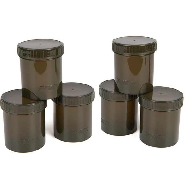 Fox Edges Hookbait Pots Full – 6 Bait Boxes for Fishing Lures Bait Box