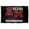 College Flags & Banners Co. Texas A&M Texarkana Eagles Black Flag