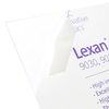 Plastics 2000 Lexan Sheet - Polycarbonate - .060" - 1/16" Thick, Clear, 12" x 12" Nominal