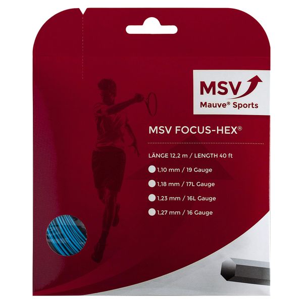 MSV String Set Focus-HEX, Light Blue, 12 m, 0355000126200012