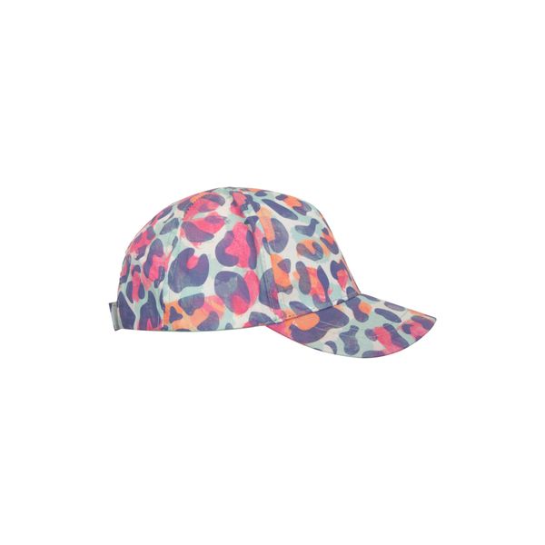 Mountain Warehouse Leopard Print Kids Baseball Cap Pink Small