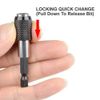2" Locking Quick Change Bit Holder For Drill (Hex Drive)