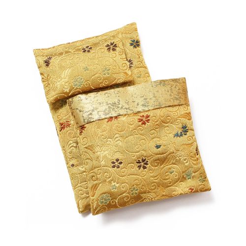 Red Glow Osaifu Futon Comforter Set,Japanese Money Luck Wallet Futon, Fortune & Prosperity Charm, Lightweight & Compact Ft-1002, Gold