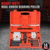 [14Pcs] Heavy Duty 2" & 3" Splitters Removal Tool Bearing Separator Puller Set
