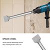 HPMAISON SDS-Plus Chisel Set, 3 PCS SDS-Plus Chisel Set Tool Holder, Hex Shank High Quality Spade, Flat & Point Chisel for Masonry Brick Wall Granite Universally Using with Storage Box