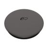 Black Initial Letter E Heart Minimalist Gray PopSockets Adhesive PopGrip