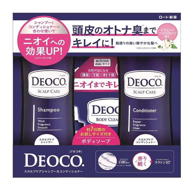 Deoko Scalp Care Shampoo & Conditioner Pair Pack Planned Product