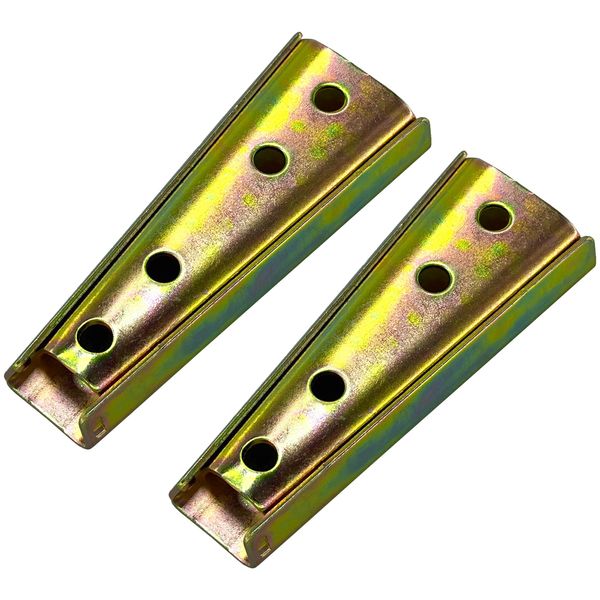 2 Sets Heavy Duty Metal Sofa Connectors Mounting Brackets