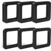 Nilight 6 Pack-Multiple Size Combination 2Inch Hitch Receiver Silencer Pad
