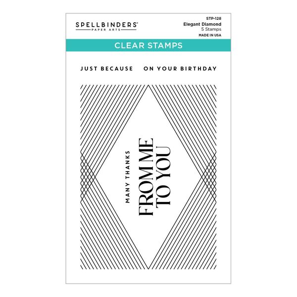 Spellbinders Elegant Diamonds, ONE