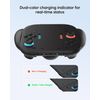 Switch 2 Gen JoyCon Charging Grip Compatible with NS & OLED Joycon Controller, Charging Grip Stand for Switch 2, Portable NS2 JoyCon Controller Charger with Indicators, USB-C Cable