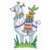 Heritage Crafts Cross Stitch Kit - Llama (Aida)