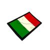 Embossed Italy Italian Flag Airsoft Paintball PVC Patch