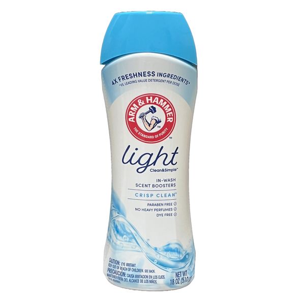 Arm & Hammer Clean & Simple Crisp Clean Scent Booster 18.0 oz (510 g) Clean & Simple Crisp Clean Scent Boosters