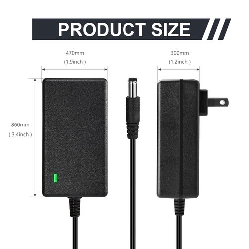 27V 0.8A~1A Deep Tissue Cordless Adapter Massage Gun Charger for 2437599 1013002 1012667 1013985 Sharper Image vellax 1011666 Massage Gun Charger
