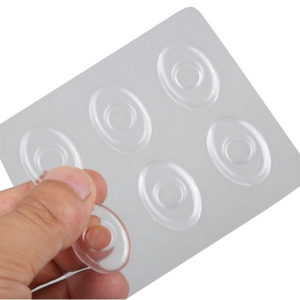 5Sheets(30pcs) Bunion Protector Pads Silicone Gel Corn Pain Relief Rings Gel Cushion Pad Caps Remover Shoes Stick