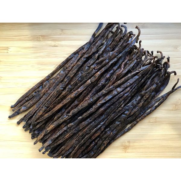 60 Madagascar Grade B Extract Grade Bourbon Vanilla Beans [5-6 inches]