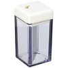 Heart Made 640259 Condiment Jar 3-Way Bottle, White