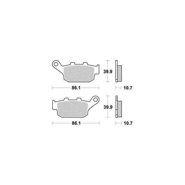 Vesrah VD-147JL Brake Pad Sintered Metal