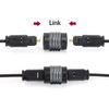 TosLink Optical Coupler Digital Audio Fiber Optic Female Extension Adapter, 10pc