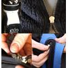 Fix n Zip Instant Zipper Replacement, Plastic Metal, Black Nickel, M