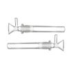BMTick Down Stem Chemical Diffuser Adapter and Funnel Adapter, 14mm, 12cm, Set of 4