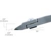 Cutters – Tronex Medium Taper Head, Relieved, Razor Flush Edge (Long Ergonomic Handles) • 7213