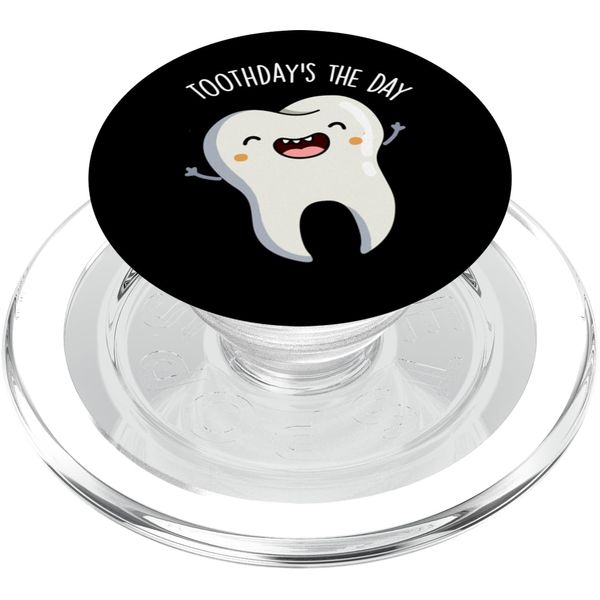 Tooth-days The Day Funny Tooth Pun PopSockets PopGrip for MagSafe