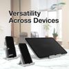 BoxWave Stand and Mount Compatible with Oukitel RT3 - VersaView Aluminum Stand, Portable, Multi Angle Viewing Sturdy