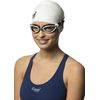 Cressi Unisex Thunder Swim Goggles, Black/Silver, One Size