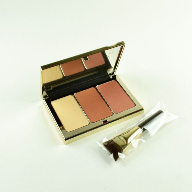 Clarins Face Contouring Palette Contour Visage With Brush - 13.8 g  No Box